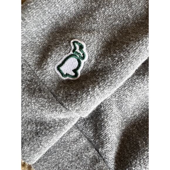 VTG NCAA Michigan State University Gray Full Zip M USA Made Hoodie Sweat Jacket - Picture 5 of 8